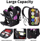 SHRRADOO Large Travel Laptop Backpack for Women, Work College Backpacks | Purple | Travel Backpacks — 2