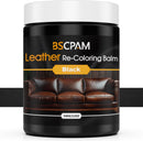 Black Leather Recoloring Balm, 12oz Leather Color Restorer for Couches, Leather Repair Kit for Furniture, Leather Dye for Leather Fade — 1