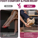 Ball of Foot Cushion Metatarsal Pads - Welnove Non Slip Gel Heel Pads - Heel Cushions to Prevent Toe Sliding, All Day Comfort Shoe Insert Pads for High Heels, Sandals, Wedding, Party (4 Pairs Beige) 4