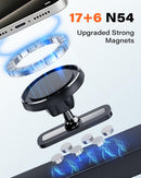 APPS2Car Gym Magnetic Phone Holder, Aluminum Alloy Base & Ball Joint, Black photo 2