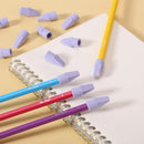 Mr. Pen- Pencil Erasers Toppers, 120 Pack, Purple, Erasers for Pencils — 8