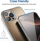 amFilm OneTouch for iPhone 16 Pro Max Screen Protector 6.9'' Tempered Glass — 6