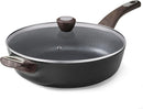SENSARTE Nonstick Frying Pan Skillet with Lid, 12 Inch Large Deep Frying Pan,…