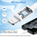 iPhone Charger 3Pack 10 FT USB C to Lightning Cable [Apple MFi Certified] photo 2