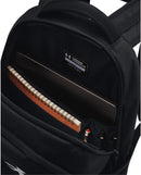 Under Armour Unisex Hustle 6.0 Backpack, 002 BLACK, OSFM | One Size | (002) Black / Black / White — 8