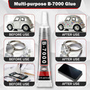 B-7000 Glue Clear with Precision Tip, 15ml 10 Pack Multi-Function Craft Adhesive, Waterproof Strong Bond Glue for… — 3