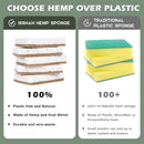 Isshah Plant-Based Kitchen Sponges - FSC Certified and PETA Approved, Natural, Eco-Friendly, Biodegradable Sisal… — 7