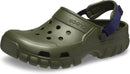 Crocs Unisex Adult Offroad Sport Clogs | 11 Women/9 Men | Army Green/Navy — 1