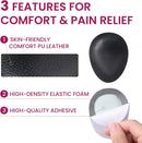 4-Pair Metatarsal Pads for Pain Relief - Bukihome Ball-of-Foot Cushions for Forefoot Support Fatigue Relief, 1/3" Thick Soft Ball-of-Foot Pads for Metatarsalgia Morton’s Neuroma, Men Women (S) 4