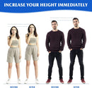 EXCEART Heel Cup Insoles Half Height Increase Insoles Invisible Silicone Shoe Lift Heel Pads 2.8Inch Men Women (for Size 40-46) — 5