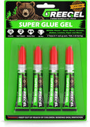 Super Glue Gel for Plastic, Shoes, Ceramic, Wood, CA Glue 3G x 4 — 1