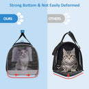 BurgeonNest Cat Carrier for Cats up to 20 Lbs, Soft-Sided Escape Proof