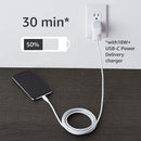 Amazon Basics USB-C to Lightning Charger Cable, Apple MFi Certified for iPhone 14 13 12 11 X Xs Pro, Pro Max, Plus, iPad, Fast Charging, High Speed Data Sync, 6 ft, White 5