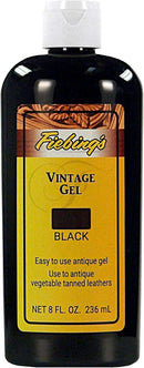 Fiebing's Vintage Gel - Black 8oz - Antique Gel for Leather — 1
