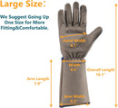 COOLJOB Thorn Proof Rose Pruning Garden Gloves for Men, Long Sleeve Padded…