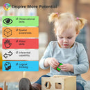 Vdealen Speed Cube Set, 2x2 4x4 Pyramid Mirror Dodecahedron Magic Cube Pack, Puzzle Cube Bundle Toys for Classroom Prizes Birthday Party, for Kids Teens Adults-5 Pack — 5