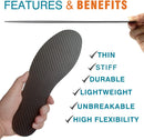 1 Pair Carbon Fiber Insole for Turf Toe,Morton Toe,Foot Fractures,Arthritis,Hallux Rigidus and Limitus. Rigid Orthotic Shoe Inserts for Pain Relief & Injury Recovery 31.5cm(Fit Women Size 16,Men 15) — 2