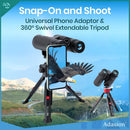 12x42 Binoculars for Adults High Powered with Phone Adapter & Tripod — 4