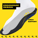 Carbon Fiber Insoles with Arch Support, Plantar Fasciitis Insoles, Breathable Slip-Resistant Top, Orthotic Pain Relief Inserts for Walking and Standing (US Men 5.5-6.5, Women 7.5-8.5) — 3