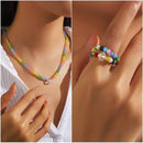 1800Pcs 4mm Glass Beads for Bracelets Jewelry Making, Faceted Bead Friendship Bracelet Kit, Rainbow Beads DIY Craft… — 2