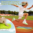 Kids Memory Foam Insoles with Cushioning Support – 4D Cloud-Soft Shock Absorbing Comfort Inserts, Trim-to-Fit for Growing Feet, Includes Kids Emergency ID Card Kit — 2