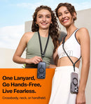 TORRAS Phone Lanyard Crossbody, Adjustable Anti-Theft Neck Strap, Black photo 6