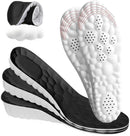 4D Cloud Height Increase Insoles for Men Wowen - Cloud Tech Insole, Soft Memory Foam Insoles, Comfort Steppers Height Increase Insoles Trim to Fit for Men Women (Black, 1.4-in US Men 8-11) — 1