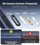 TORRAS Ostand for iPhone 17 Pro Case Magnetic, Fit for MagSafe, 4X Military Drop Protection, Camera Control, Slim Phone Case for iPhone 17 Pro with Kickstand, Translucent Matte Cover 6.3", Deep Blue — 6