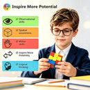 3x3 Speed Cube, ROXENDA Warrior S Stickerless Puzzle Cube — 4