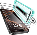 ESR 3 Pack for iPhone 16 Pro Screen Protector, FlawlessFit Tray photo 1