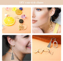 100 pcs Stainless Steel Earring Hooks,Ear Wires Fish Hooks,Pendant Clasp — 5