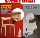 Super Glue for Wood 1.23oz, Strong Waterproof Clear Fast-Drying Adhesive — 5