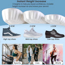 Height Increase Insoles Heel Lifts for Men and Women,Comfort Shoes Elevator,Memory Foam Cushion Shoe Insoles for Foot Pain Relief (Black-White, 1.4IN-US Men 8-11) — 7
