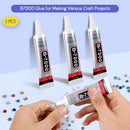 FITTDYHE 3PCS Jewelry Glue - 15ML/0.5fl oz Clear DIY Craft Glue for Rhinestones, Waterproof Strong Bond Adhesive for… — 2
