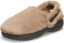 Crocs Unisex-Adult Classic Unfurgettable Lined Clogs, Fuzzy Slippers | 9 Women/7 Men | Milk Chocolate — 1