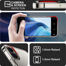 TENOC Phone Case Compatible with iPhone 16, Clear Case Shockproof Protective Bumper Slim Cover for 6.1 Inch — 4