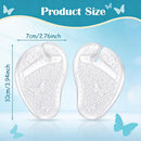 6Pcs Soft Gel Metatarsal Pads for Thong Sandals Toe Protectors, Reusable Forefoot Cushion Inserts for Flip Flop, Self-Adhesive Non Slip Shoe Cushion Inserts for Metatarsal Support Pain Relief 3
