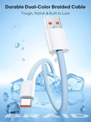 Senetem USB C Cable 10FT 3-Pack, USB A to Type C 3A Fast Charger Cord 3