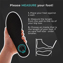 EstCarbon - Carbon Fiber Insole - 1 pc, Women 9.5 - Womens Carbon Fiber Shoe Insert - Stiff Foot Plate - Turf Toe Orthotic - Rigid Sole for Hallux Rigidus, Mortons Extension - Sneaker Support — 6