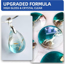 1 Gallon Crystal Clear Epoxy Resin Kit,1:1 Volume Ratio, High Gloss Finish, UV Resistant, Fast Cure, Ideal for Art,… — 2