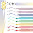Mr. Pen- Aesthetic Highlighters No Bleed, 8 Pack, Candy Colors | Chisel Tip, Cute Highlighters Assorted Colors for Journaling, Highlighting, Underlining, Fast Dry, Back to School Supplies — 2