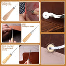 Jupean Leather Working Tools: Leather Tools for Leathers Working Kit | 70 Pcs — 6