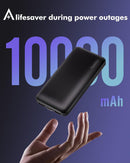 Miady 2-Pack Portable Charger, Slim 10000mAh Power Bank Travel Battery Pack photo 6
