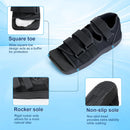 Estinko Post Op Shoe, Post Op Recovery Shoe, Adjustable Medical Walking Shoe for Post Surgery or Operation Foot Support, Broken Foot or Toe, Fracture or Ulcer, S, Male Size 6.5-8, Female Size 8-9.5 - Post Op Shoe * 1PC — 3