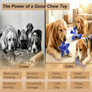 YINEYA Dog Toys for Aggressive Chewers, 3-Pack Tough Dog Chew Toys