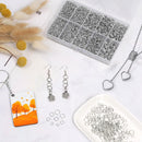 PAXCOO 4600Pcs Silver Jump Rings with Jump Rings Open/Close Tools for Jewelry Making and Necklace Repair (Assorted… — 5