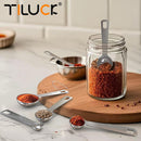 TILUCK Stainless Steel Measuring Cups & Spoons Set,Coffee Scoop Spoon — 5