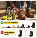 Shoe Stretcher Men Women, Professional Update 4-Way Adjustable Boot Widener | yellow — 7