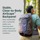 Osprey Sportlite 25L Lightweight Hiking Backpack, Purple OS | Graphite Purple | 25l - Extended Fit — 5