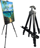 NS JYMB Easel Stand for Sign and Painting, 17-66 Inch Adjustable, Black | 66Black 1pack — 1